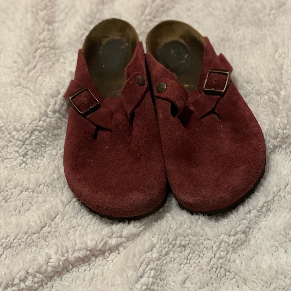 Size 9 Maroon Birkenstocks